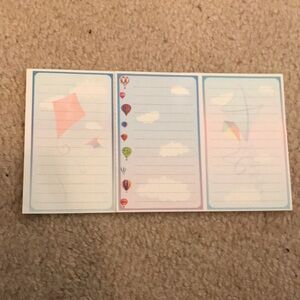 Set of 3 small notepads